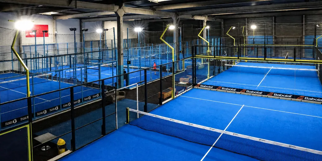 4Padel Bordeaux — vue du club de padel