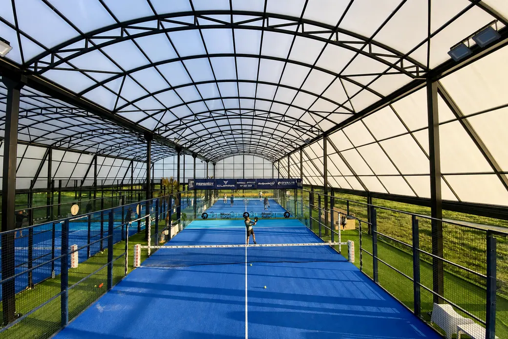 Big Padel — vue du club de padel