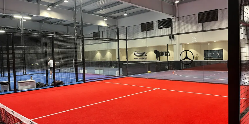 Ginga Stadium — vue du club de padel