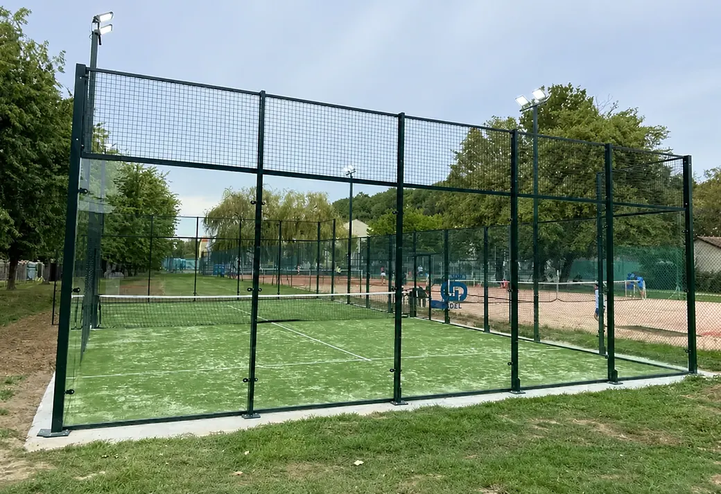 Terrain de padel du Tennis Club de Latresne