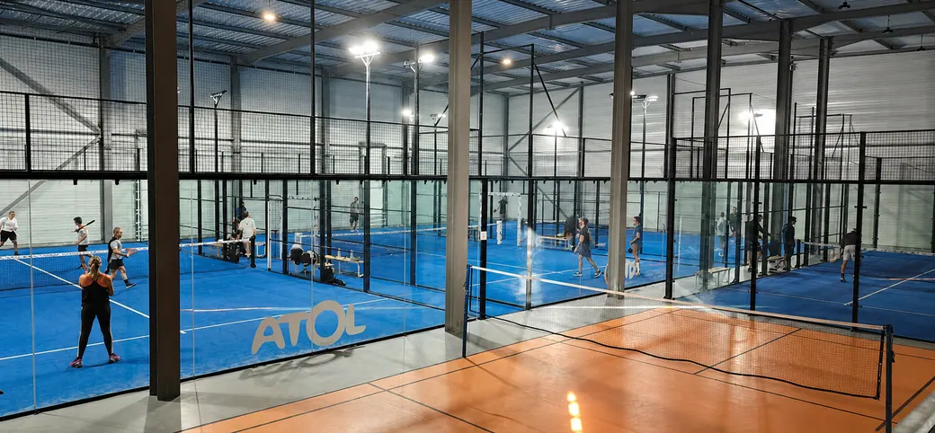 MY PADEL — vue du club de padel