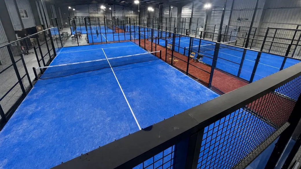 Padel House — vue du club de padel