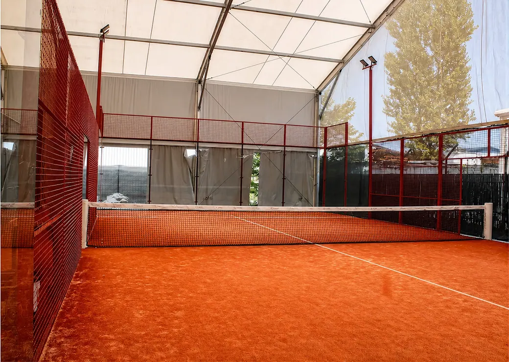 Padel 33 - Bordeaux — vue du club de padel