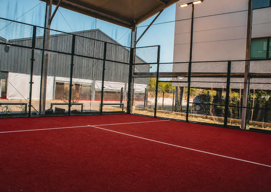 Padel 33 - Mérignac — vue du club de padel