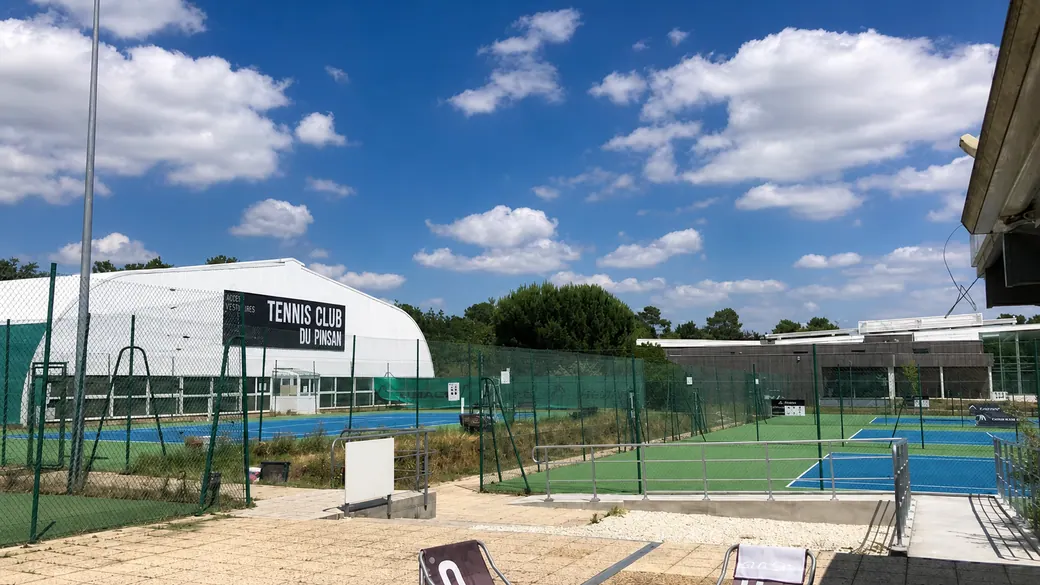 TC du Pinsan — vue du club de padel