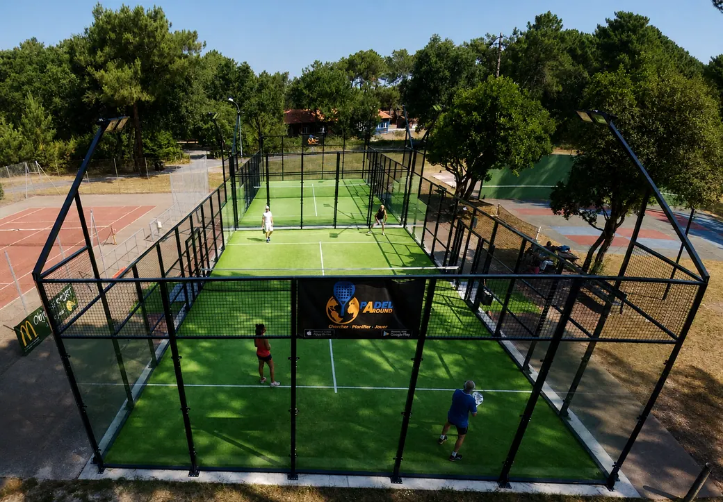 Terrains de padel du Tennis–Padel Club La Teste