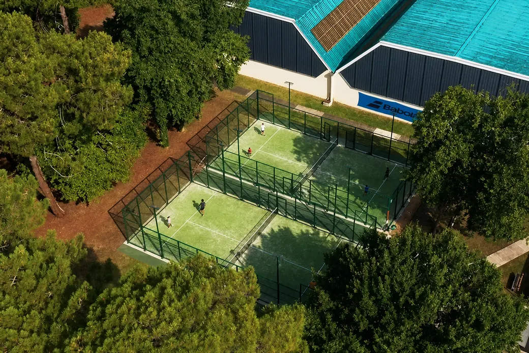 Terrains de padel du Tennis–Padel Club Lège-Cap-Ferret